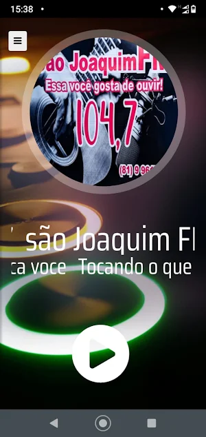 Rádio São Joaquim FM 104.7 Screenshot 0