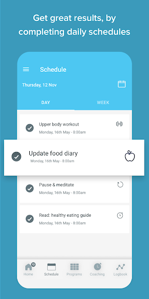 Evolution Fitness Coaching Screenshot 2