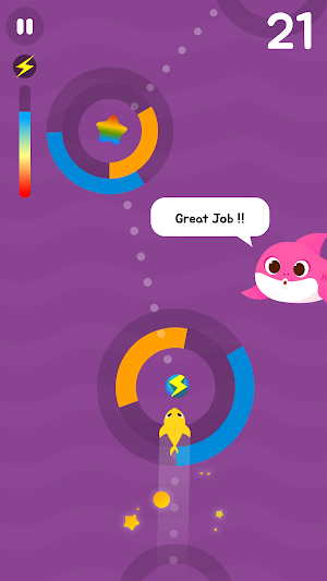 Baby Shark RUSH : Circle Hop Screenshot 3