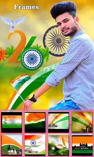 Independence day video maker - Photo frame Screenshot 2