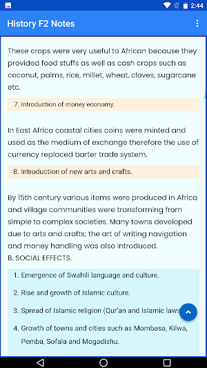 History Form 2 Notes screenshot 8