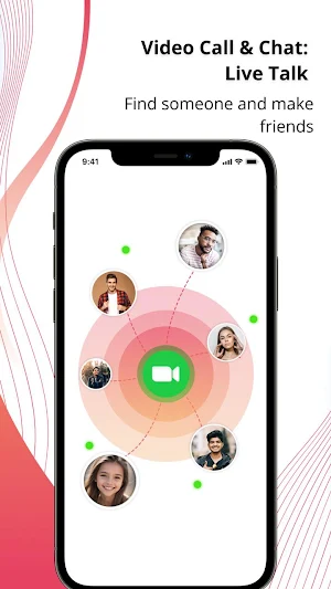 Video call and chat -Live talk Screenshot 0