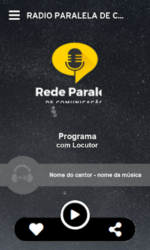 Rádio Paralela de Comunicação Screenshot 1