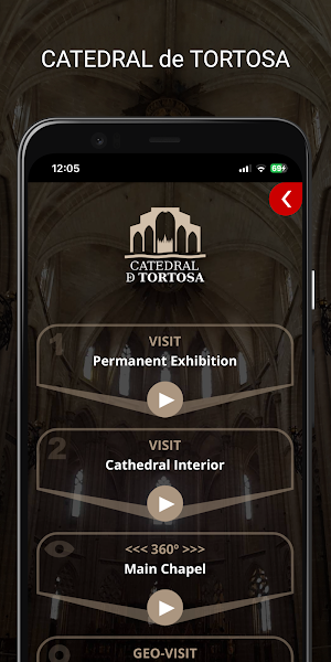 VISIT - TORTOSA CATHEDRAL Screenshot 2