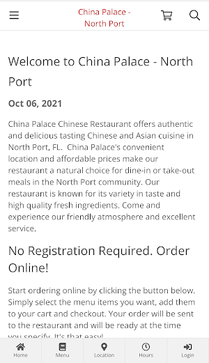 China Palace - North Port Screenshot 0