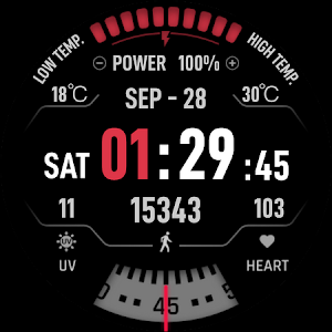 Black Knight - for wear os 5 Screenshot 1