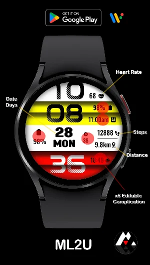 ML2U 126 Watch Face Screenshot 1