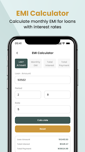 Aadhar Me EMI Loan Calculator Screenshot 2