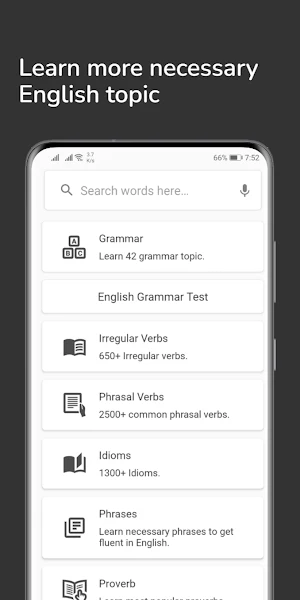 Dictionary & English Assistant Screenshot 2