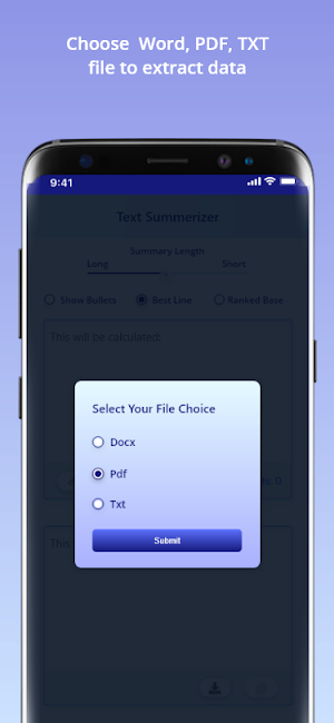 Text Summarizer Screenshot 2