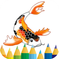 koi fish coloring game