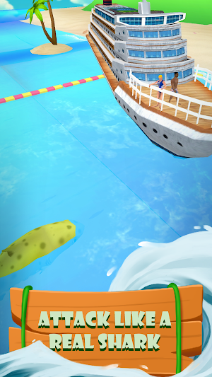 Shark 3d: shark attack game Screenshot 0