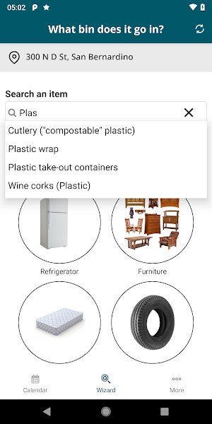 San Bernardino City Waste Screenshot 3