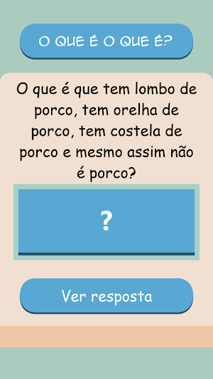 O que é, o que é? Screenshot 0