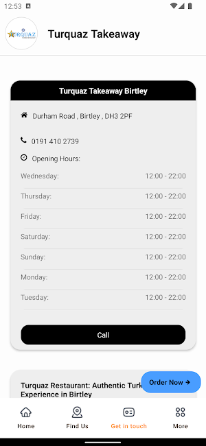 Turquaz Takeaway Birtley Screenshot 3