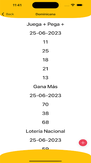 Loterias Screenshot 3
