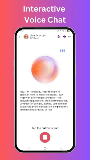 VibeAssist - Your AI Assistant Screenshot 1