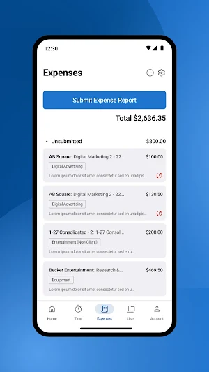 BigTime Mobile Screenshot 3