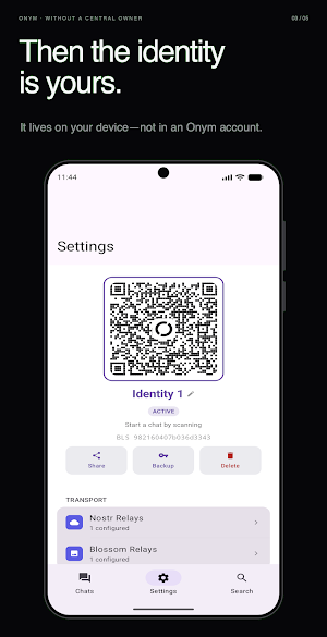 Onym Messenger Screenshot 2