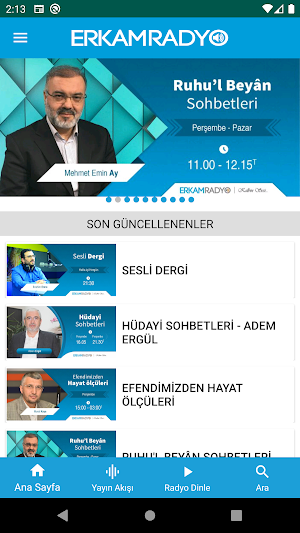 Erkam Radyo Screenshot 2