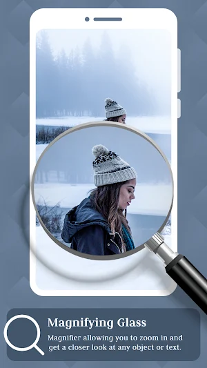 Magnifier Glass And Flashlight Screenshot 3