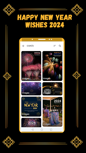 happy new year wishes 2024 Screenshot 1