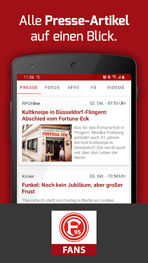 Fortuna Düsseldorf Fans Screenshot 0