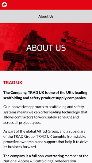TRAD Group of Companies Screenshot 2