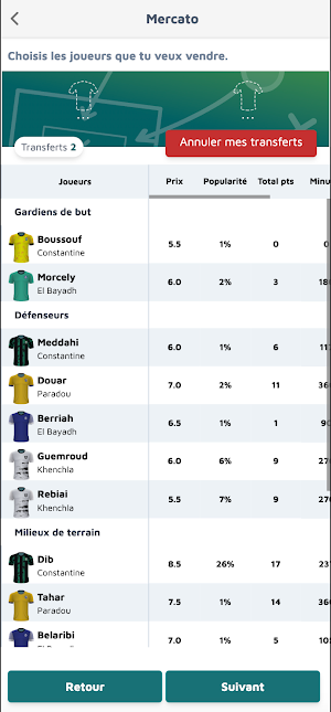 361 Football Fantasy Screenshot 3