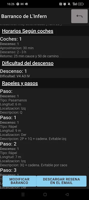 MisBarrancos Screenshot 2