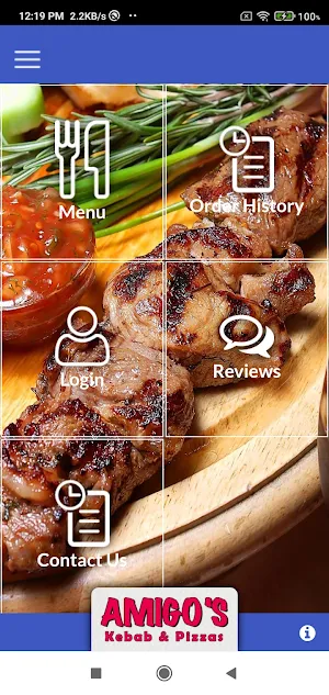 Amigos Pizza Kebab Screenshot 0