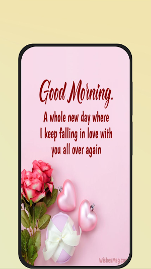 good morning messages for love Screenshot 2