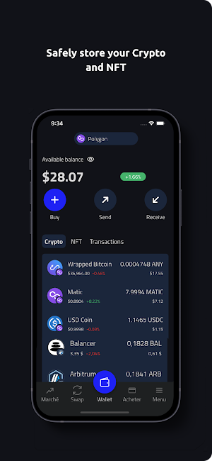 Polygon Wallet by Verso Screenshot 2