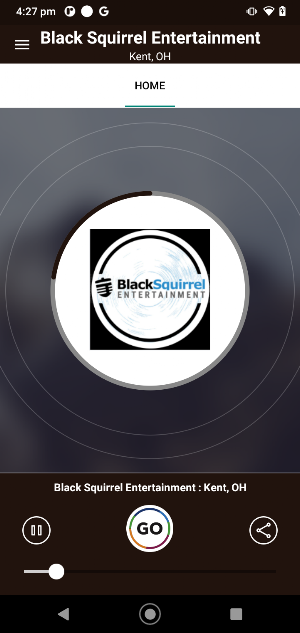 Black Squirrel Radio Screenshot 0