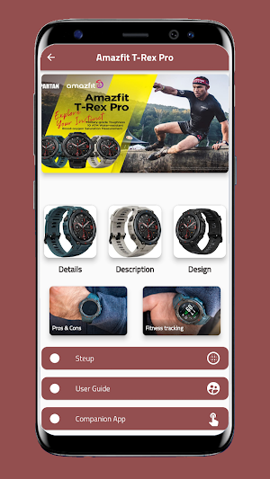 Amazfit T-Rex Pro Guide Screenshot 1