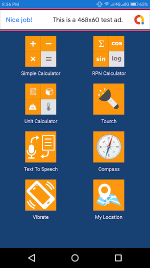 All In One - Calculator, Unit Converter, Torch Screenshot 0