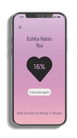 Love Calculator Screenshot 3
