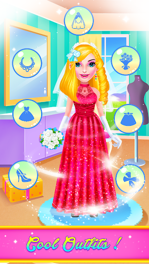 Princess at Wedding Hair Salon Screenshot 1
