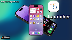 iPhone 15 Launcher Screenshot 1