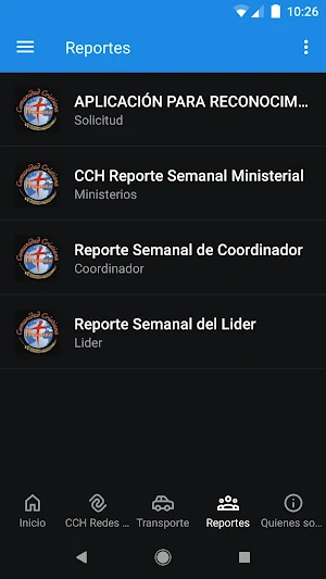 CCH App Screenshot 2