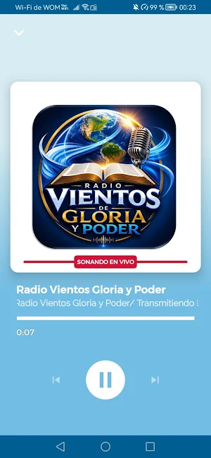 Radio Vientos Gloria y Poder Screenshot 3