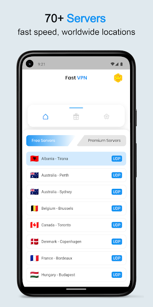 FastVPN - Fast & Unlimited VPN Screenshot 2