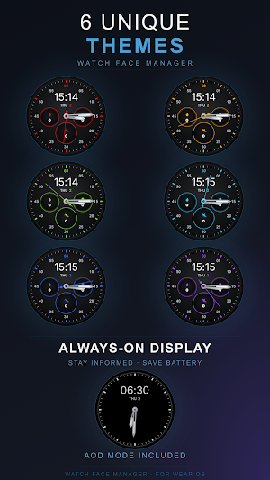 Crimson Pulse Watch Face Screenshot 1
