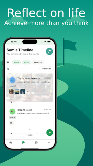MileStory: Reflect & Achieve Screenshot 0