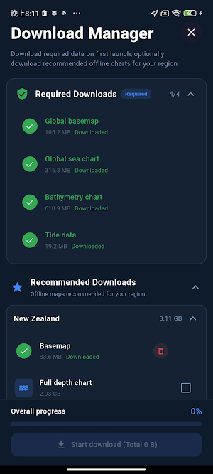 Sea Chart Screenshot 2