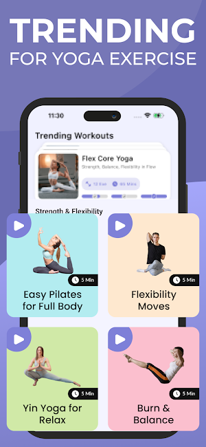Yoga Trainer: Daily Workouts Screenshot 2