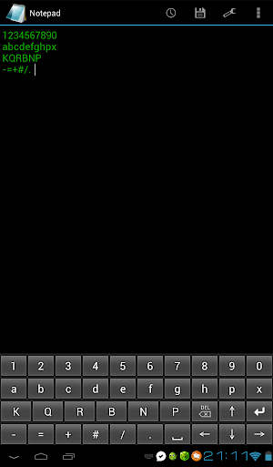Chess keyboard Screenshot 3