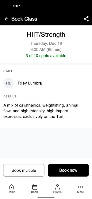 Fitness Collective San Diego Screenshot 2