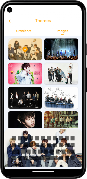 BTS Keyboard: KPOP Keyboard Screenshot 2