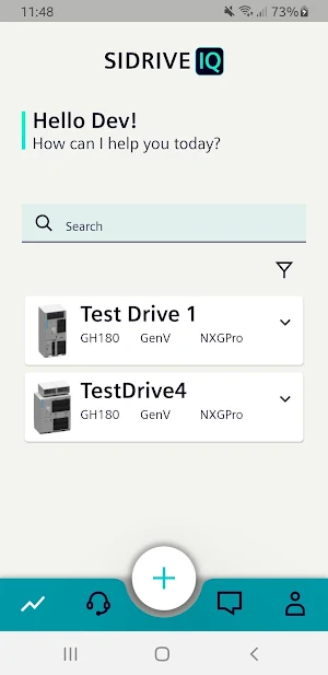 SIDRIVE IQ Troubleshoot Screenshot 0